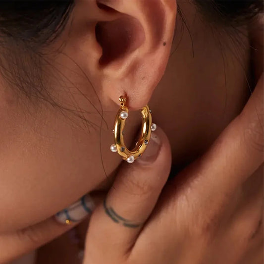 High Grade Rhinestone Earrings
