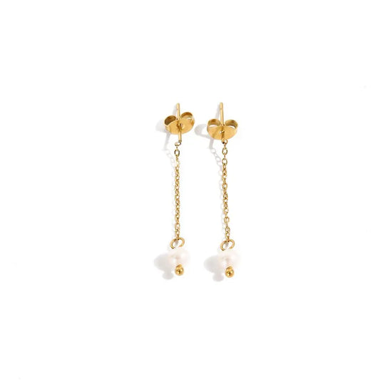 New Freshwater Pearl Dangle Earring