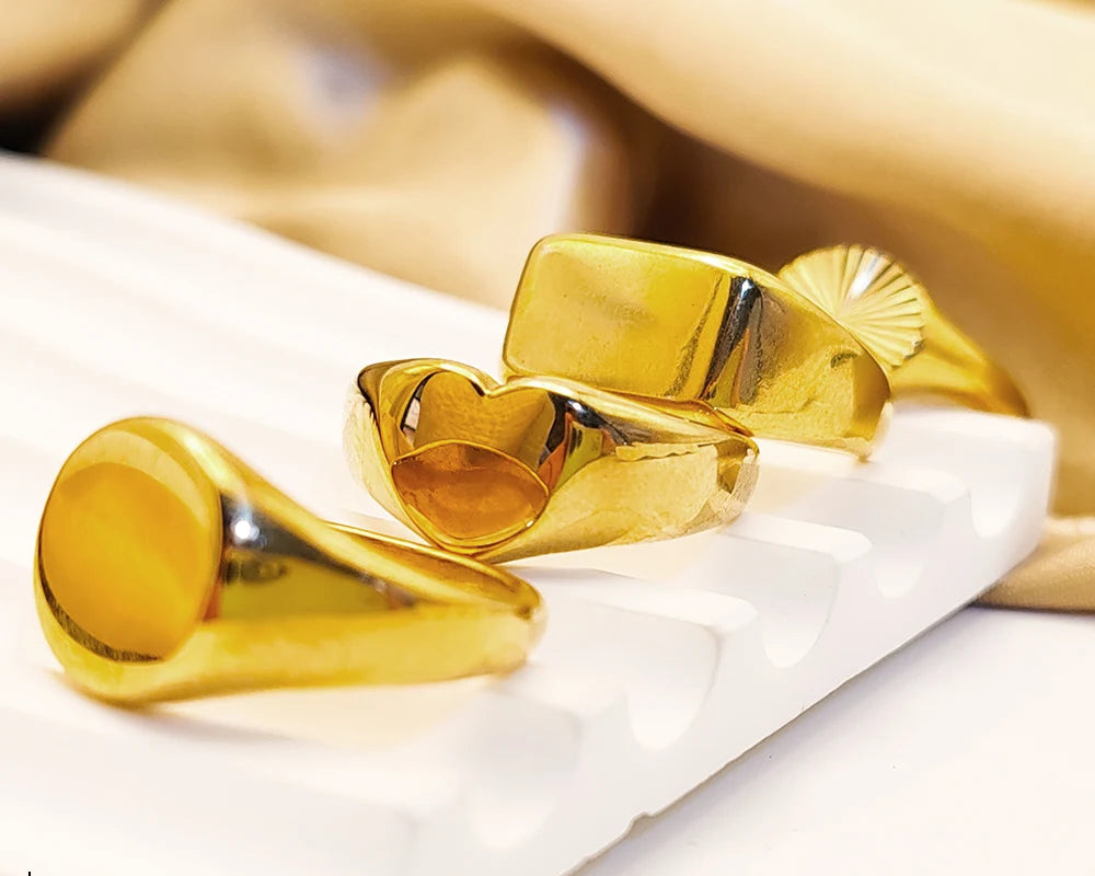 Couple Heart Ring
