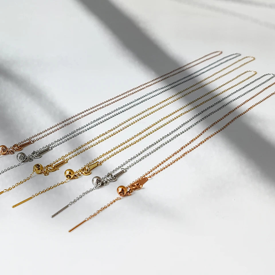 Long layered Pendant Necklace