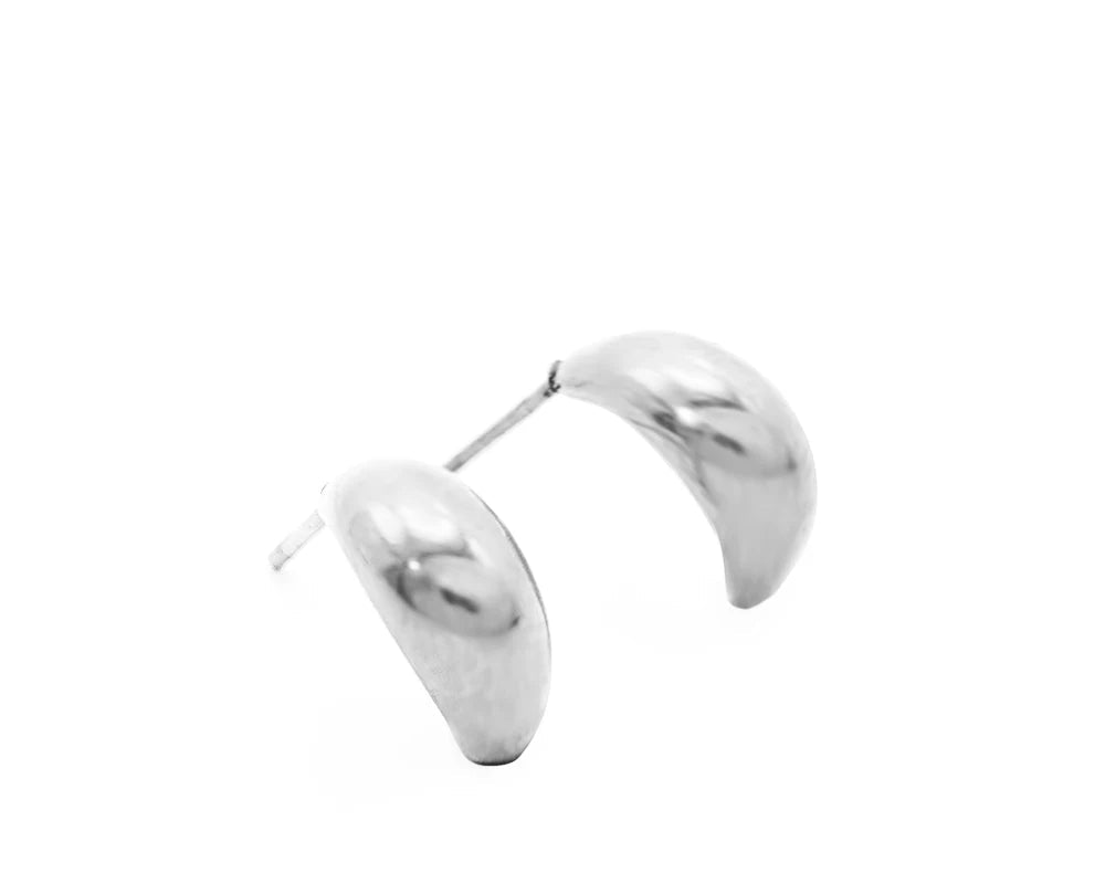 Simple Women Chunky Hoops Earrings