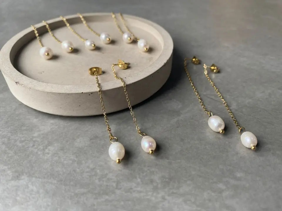 New Freshwater Pearl Earrings