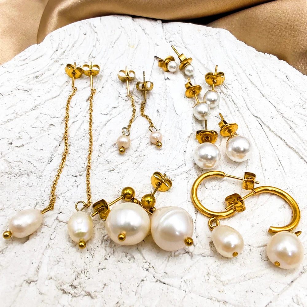 Freshwater Pearl Earrings