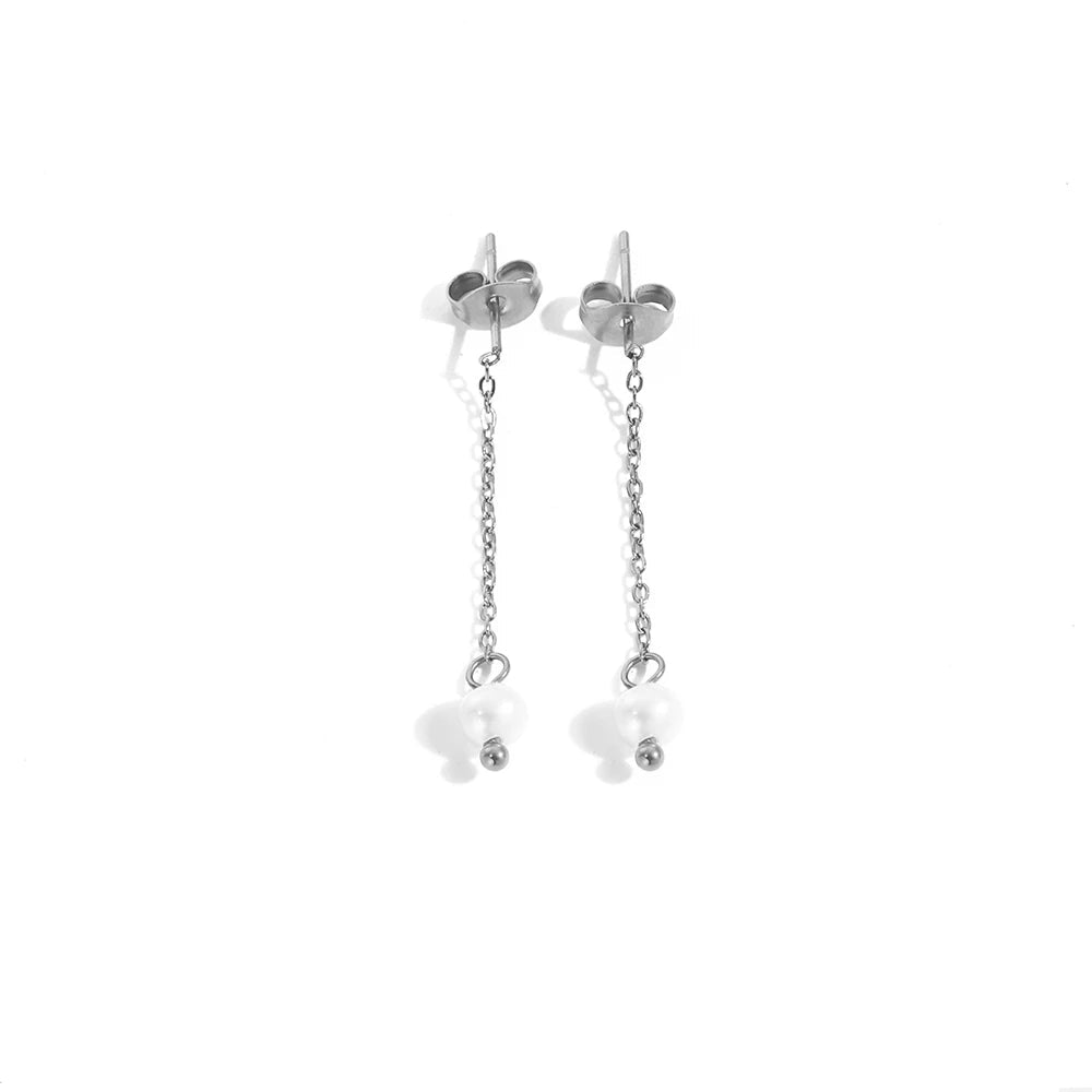 New Freshwater Pearl Dangle Earring