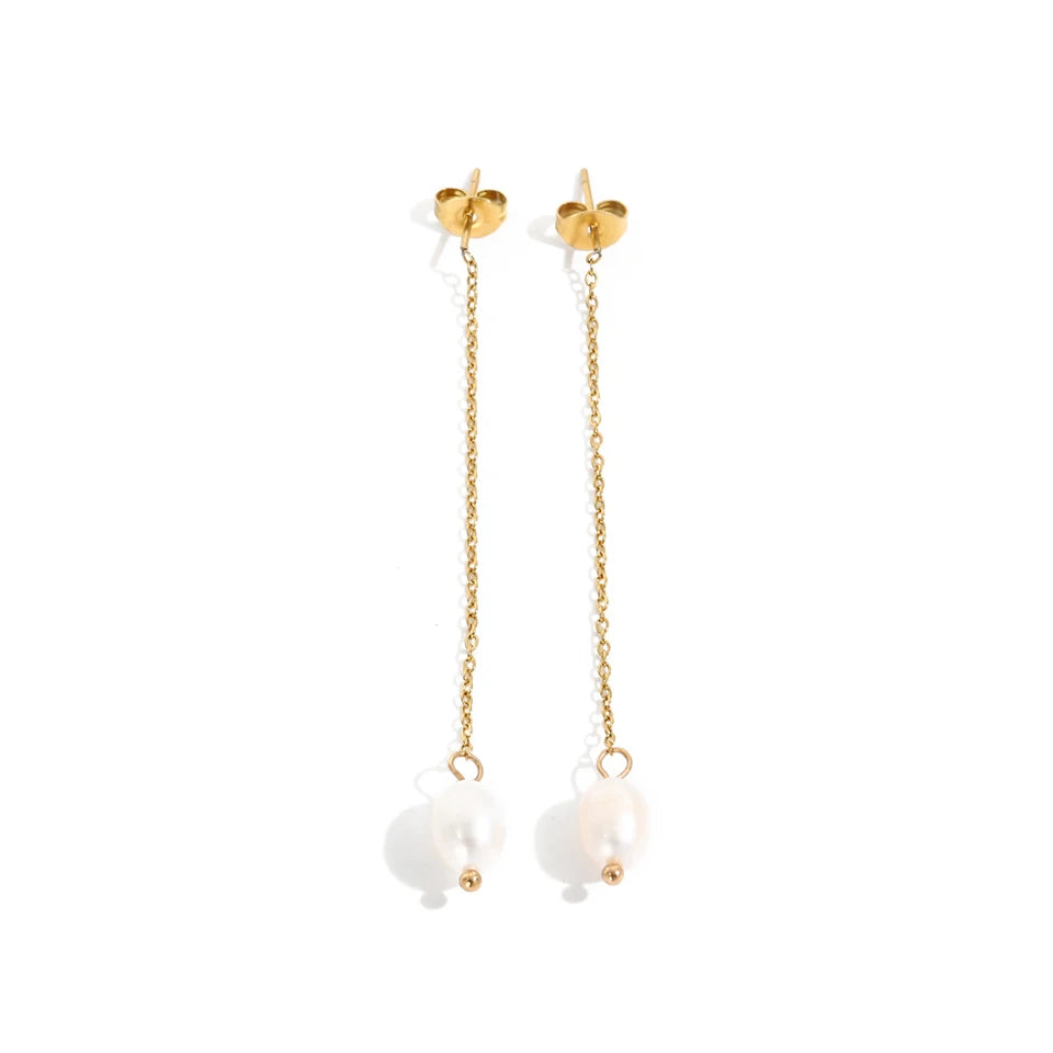 New Freshwater Pearl Earrings