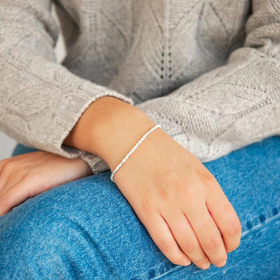 Twist chain Sparkling Rope chain