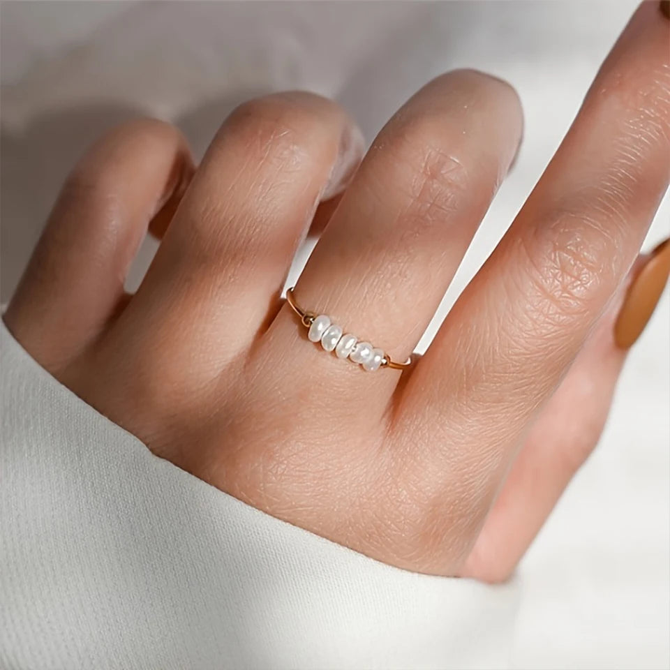 Freshwater Pearls Round Rings