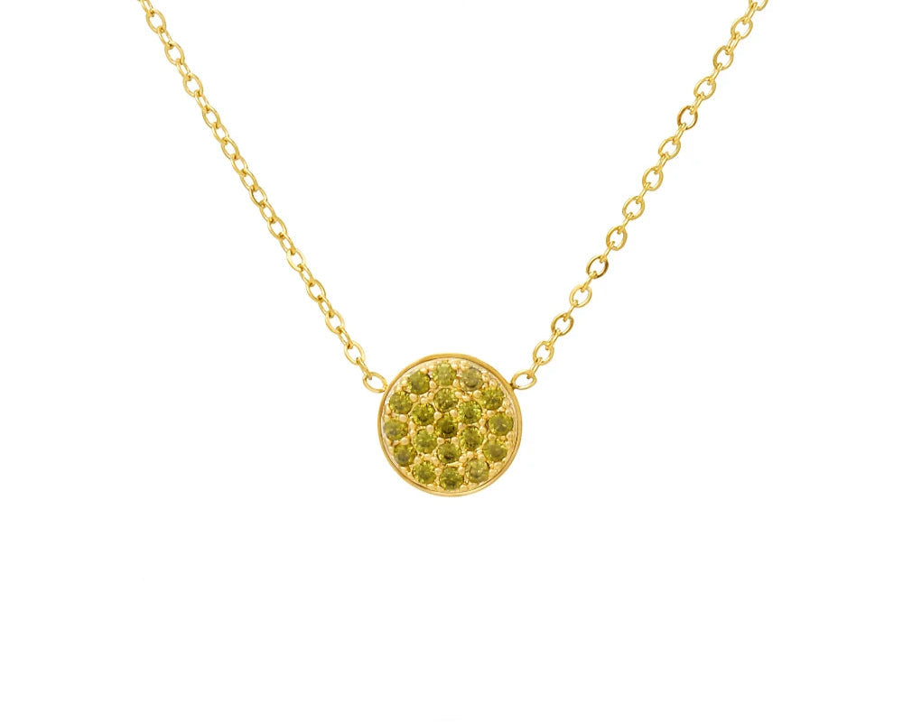 Birthstone Zirconia Necklace