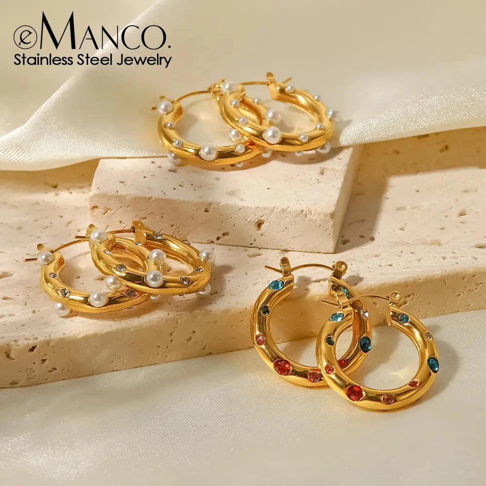 High Grade Rhinestone Earrings