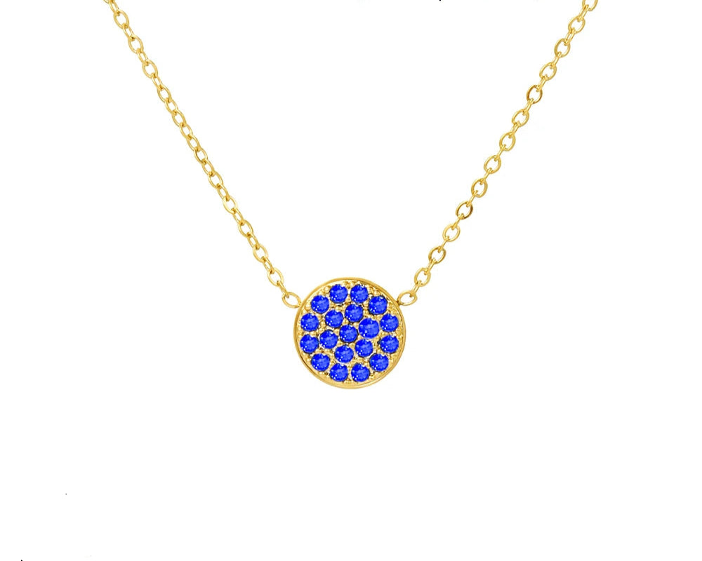 Birthstone Zirconia Necklace