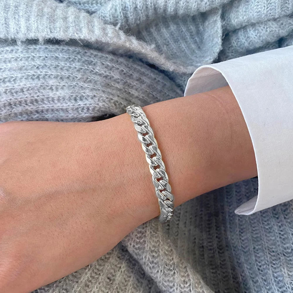 Silver Color Bracelets  Classic