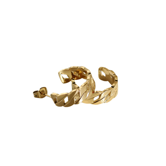 Chain Hoop Earrings