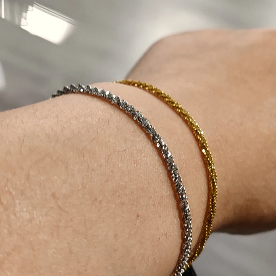 Sparkling Gypsophila Bracelet
