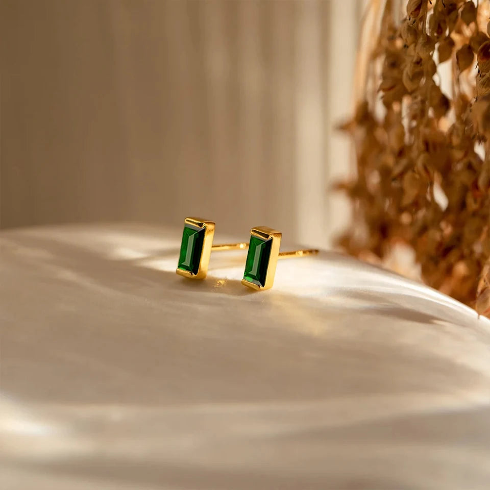 Colorful Birthstone Earrings