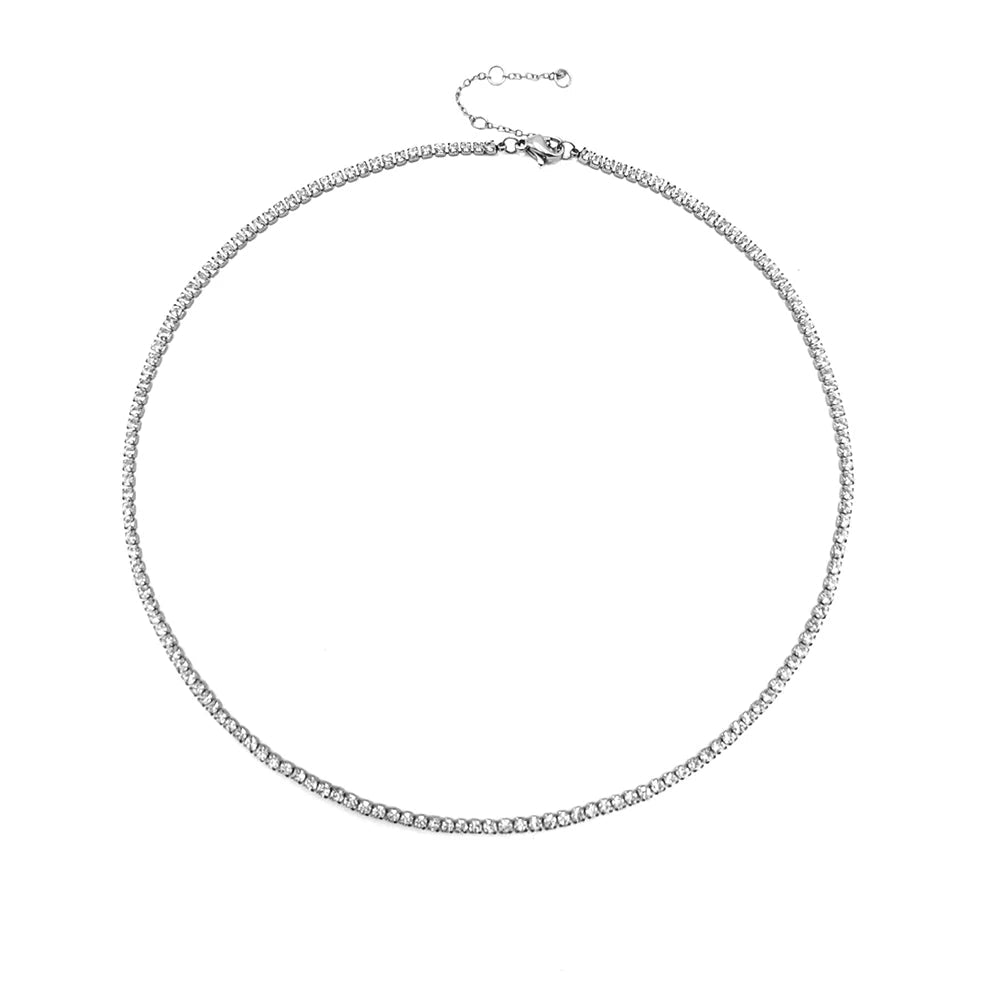Fashion Crystal High Quality  Necklace Ladies