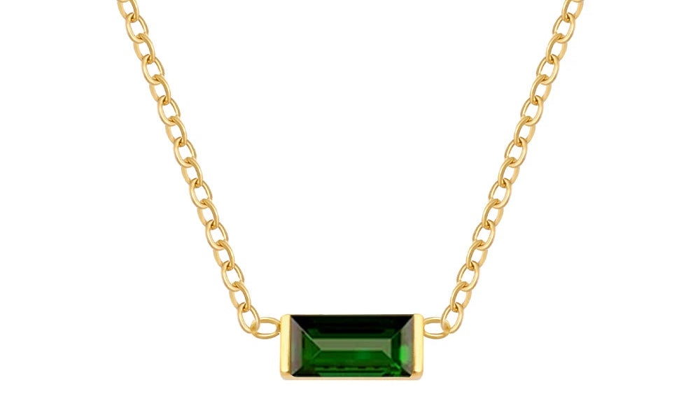 Colorful Cubic Zirconia Pendant