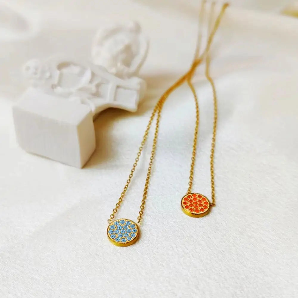 Birthstone Zirconia Necklace