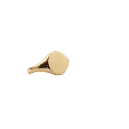 Punk Style Minimalist Round Ring