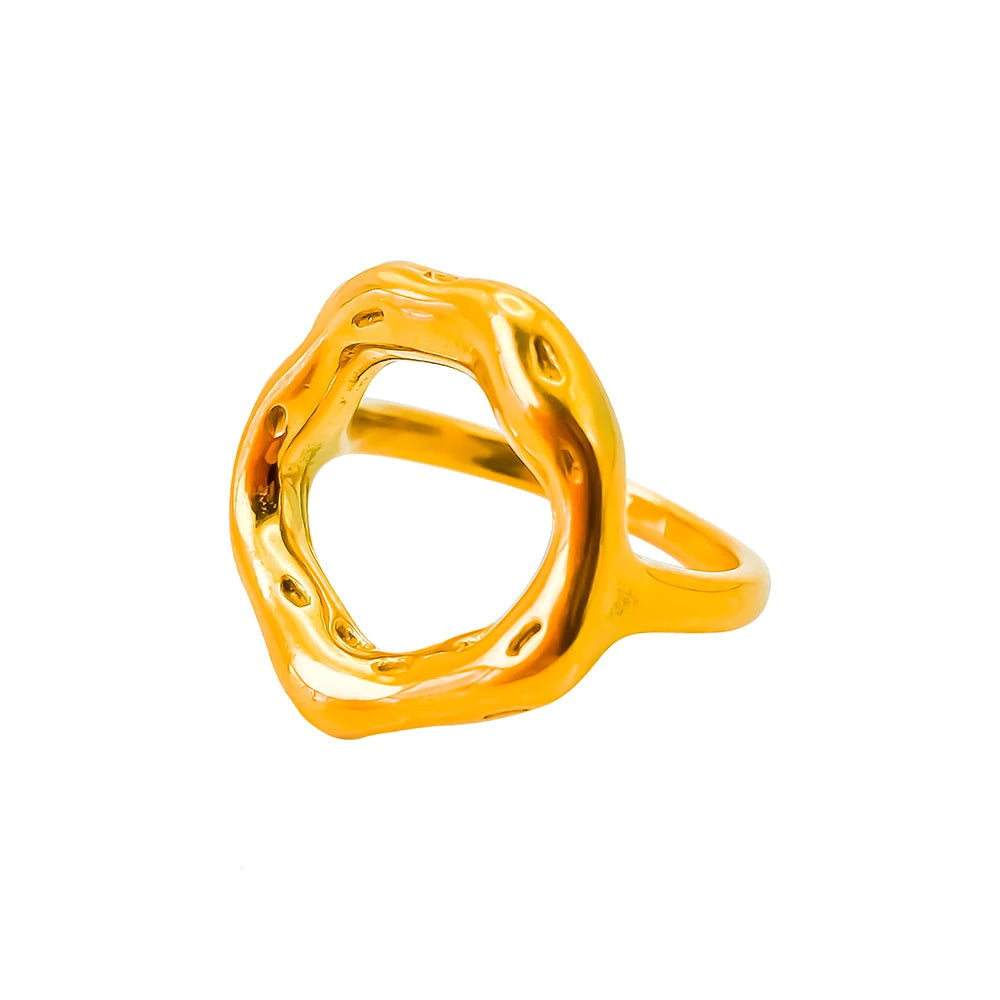 Openwork Heart Ring