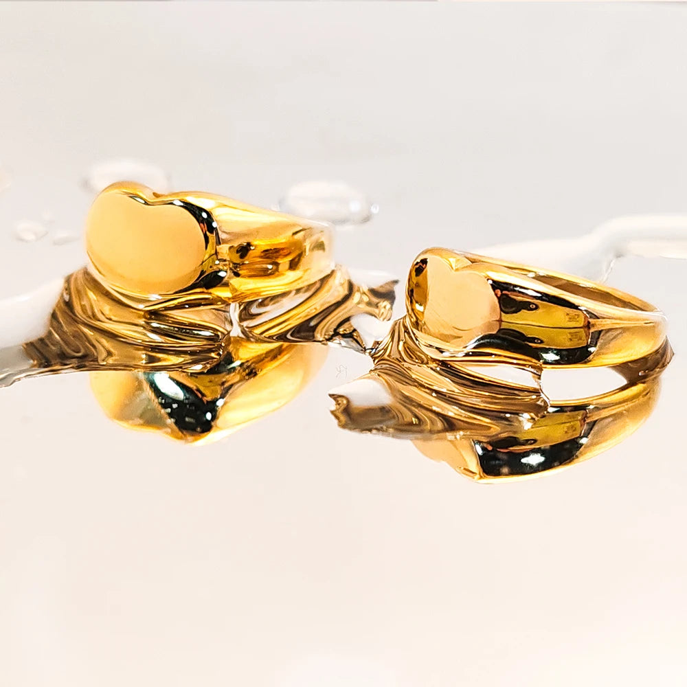 Couple Heart Ring