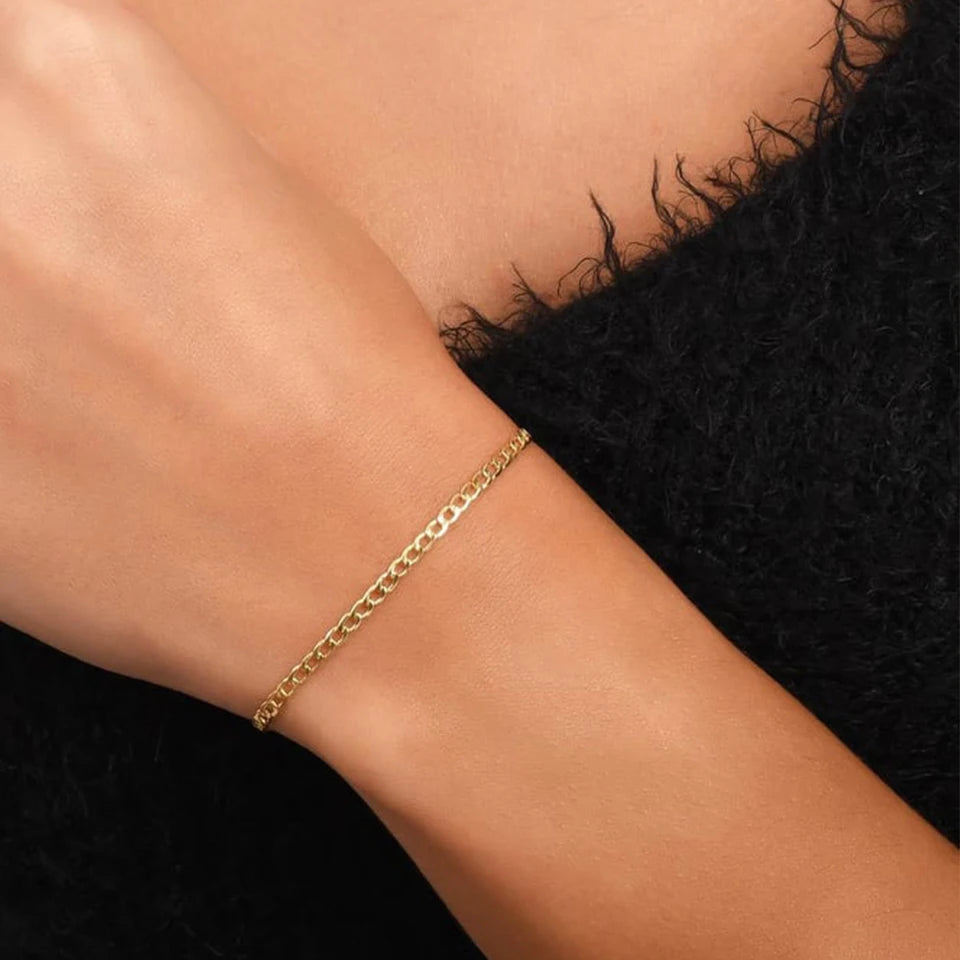 Classic Cuban Chain  Bracelet