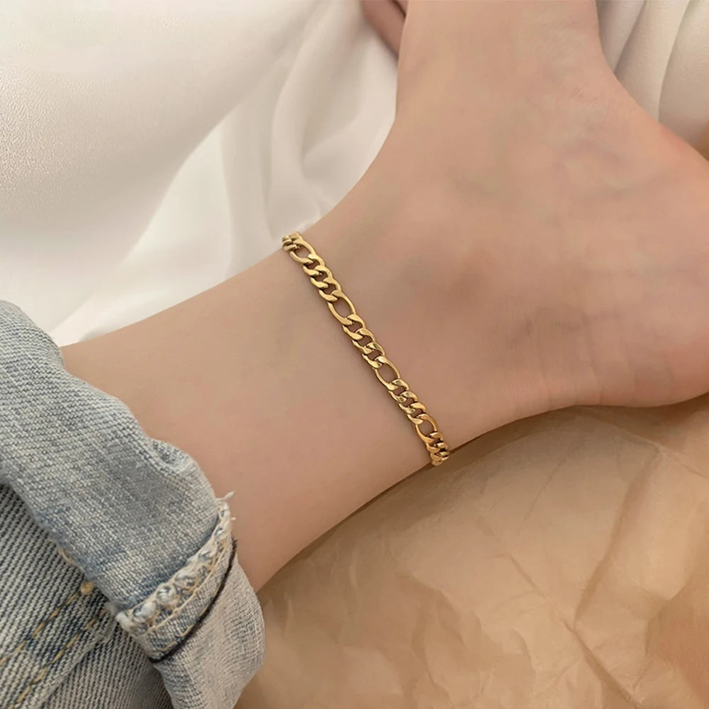 Franco Link Chain Anklets