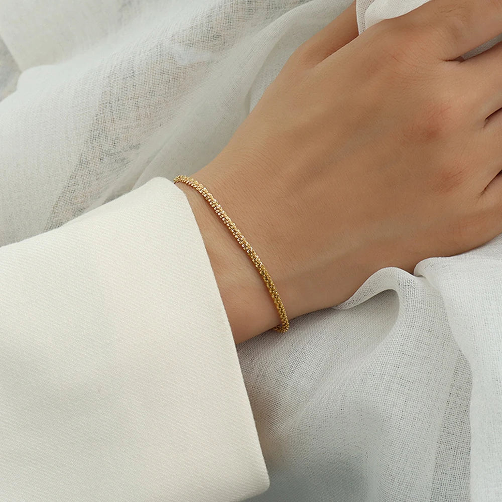 Sparkling Gypsophila Bracelet