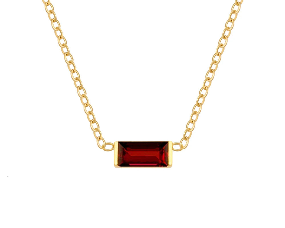 Colorful Cubic Zirconia Pendant