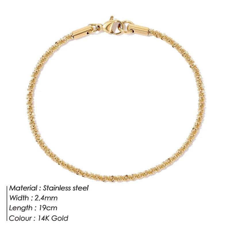 BELLUCCIE Silver Gold Colour Sparkling Gypsophila Adjustable Bracelet & Bangle For Women Fine Fashion Jewelry Wedding Party Gift