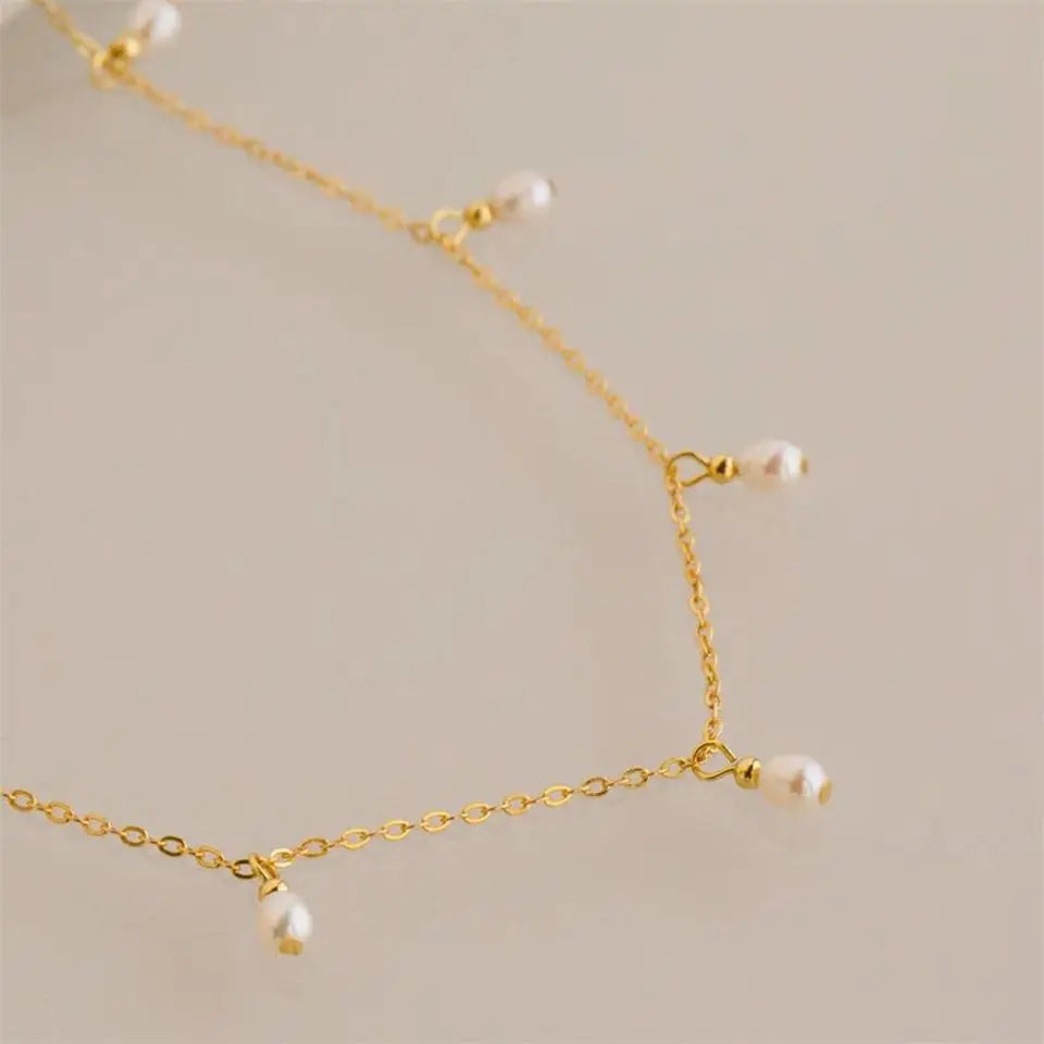 New Pearl Pendant Necklace