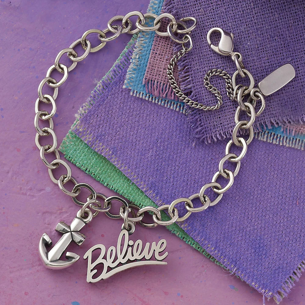 BELLUCCIE New Handmade Chain Stainless Steel Plated Chain Bracelet Fashion Jewelry For Women and Men Wedding Birthday Party