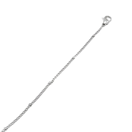 Silvery Bead Chain
