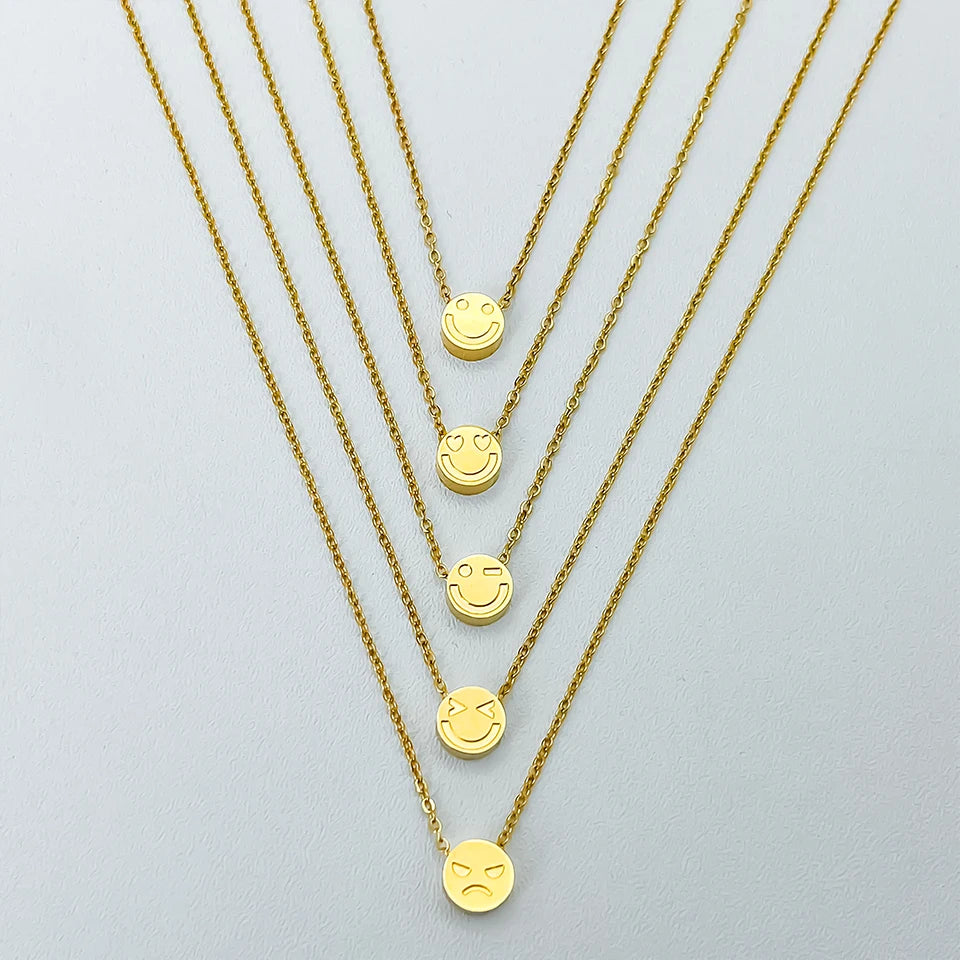 Simple Temperament Round Pendant Fashion