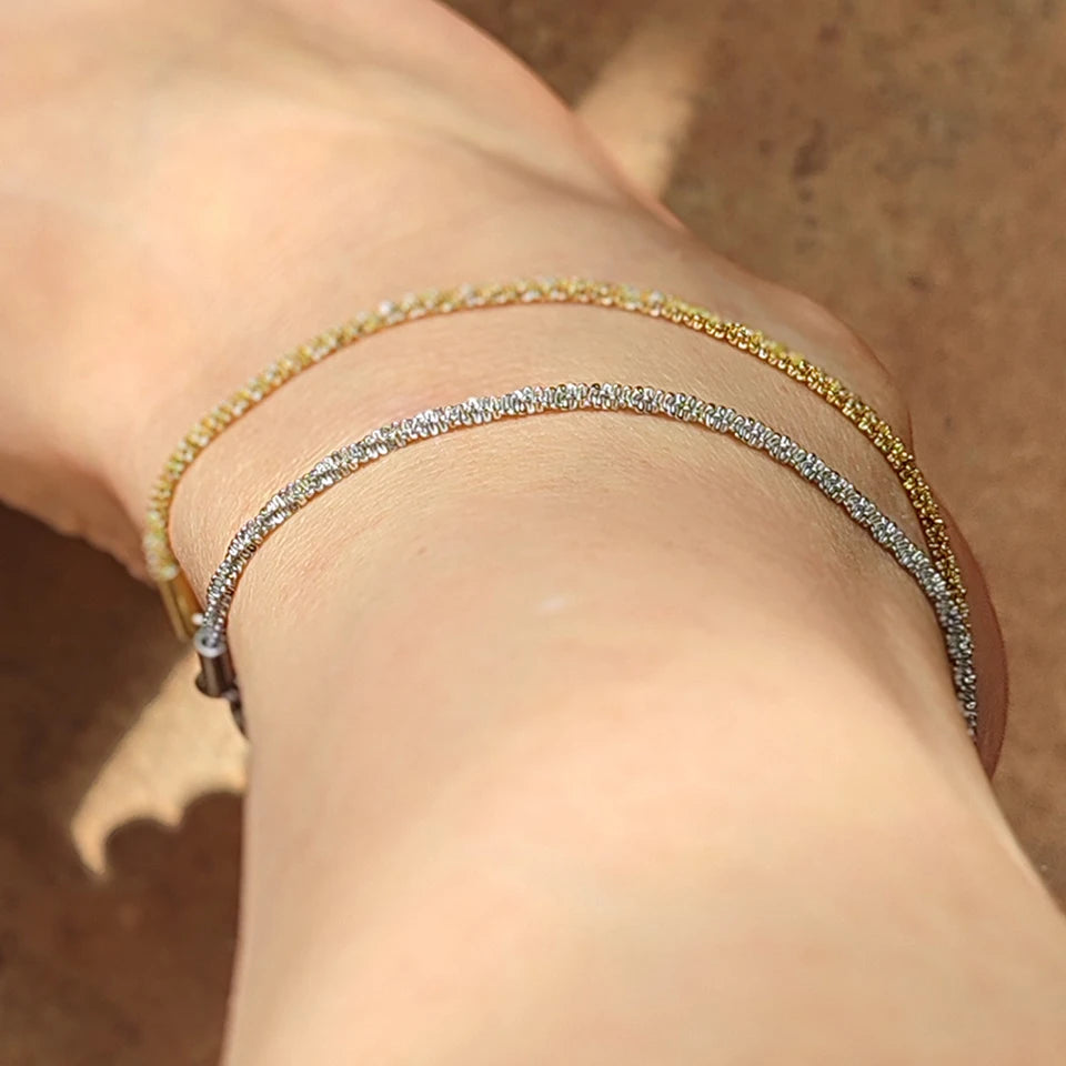 Gold Color Cauliflower Anklet Bracelet