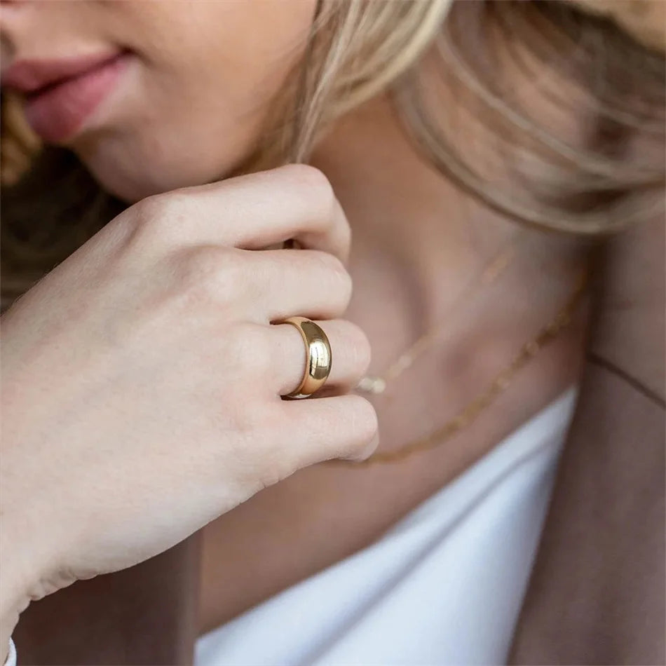 Fashion Simple Wedding Rings f