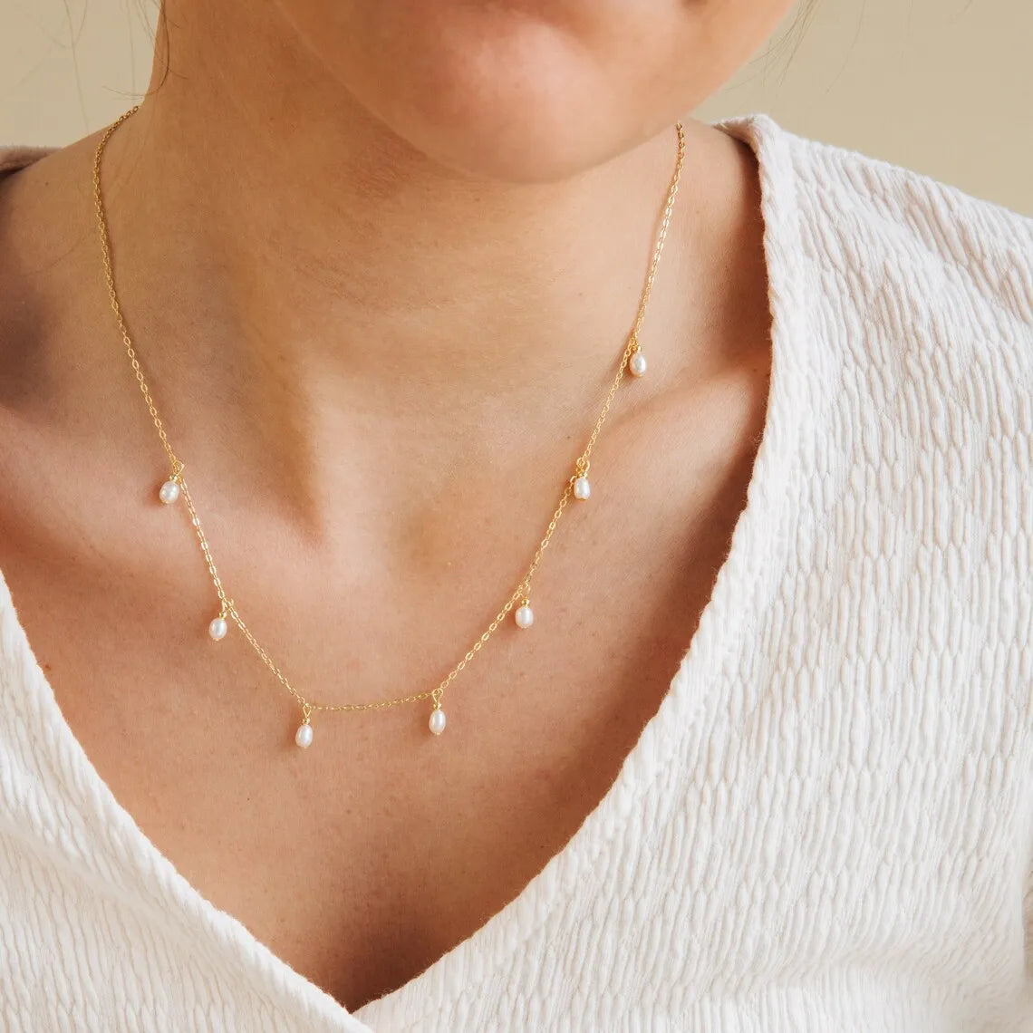 New Pearl Pendant Necklace