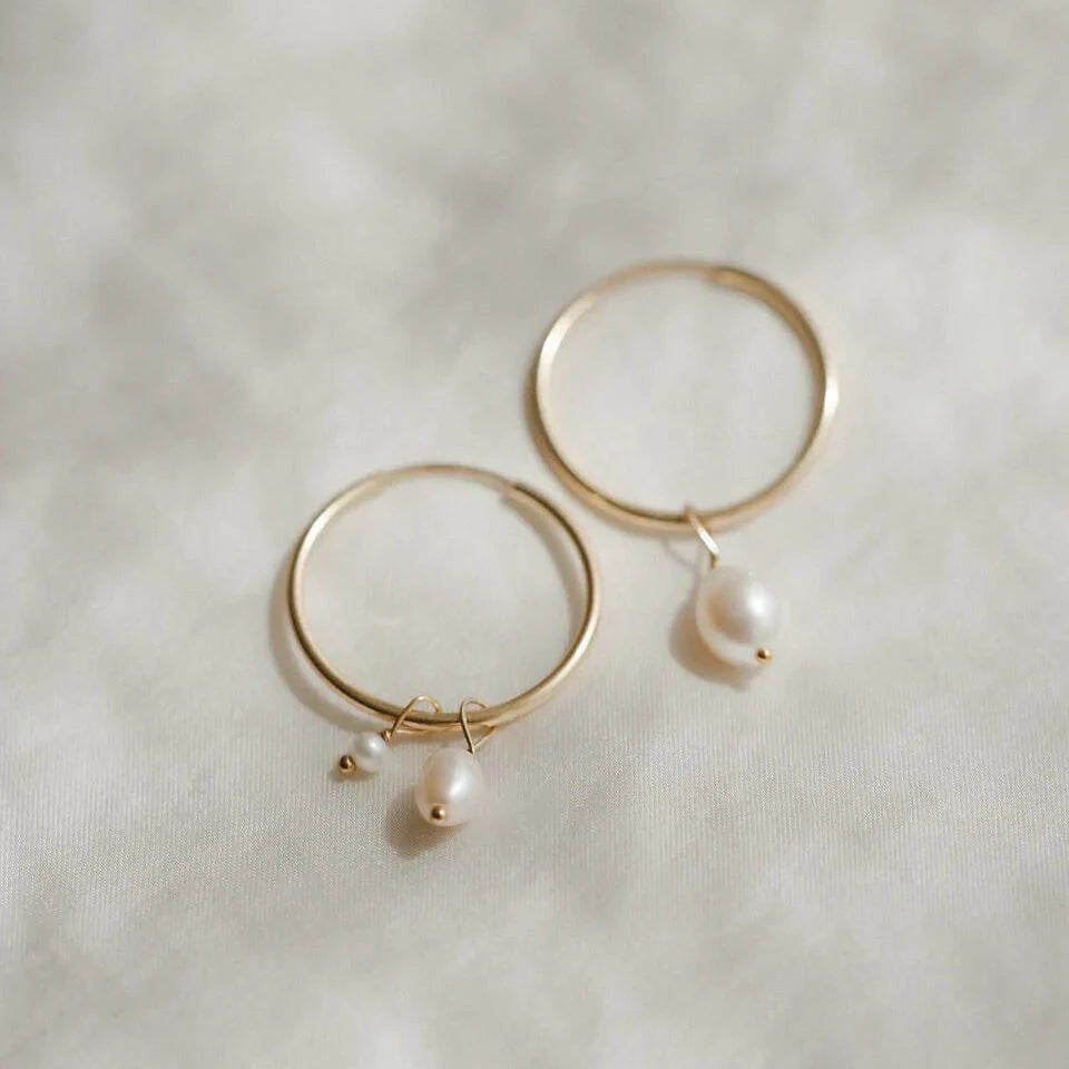 5PCS Freshwater Pearl Earrings