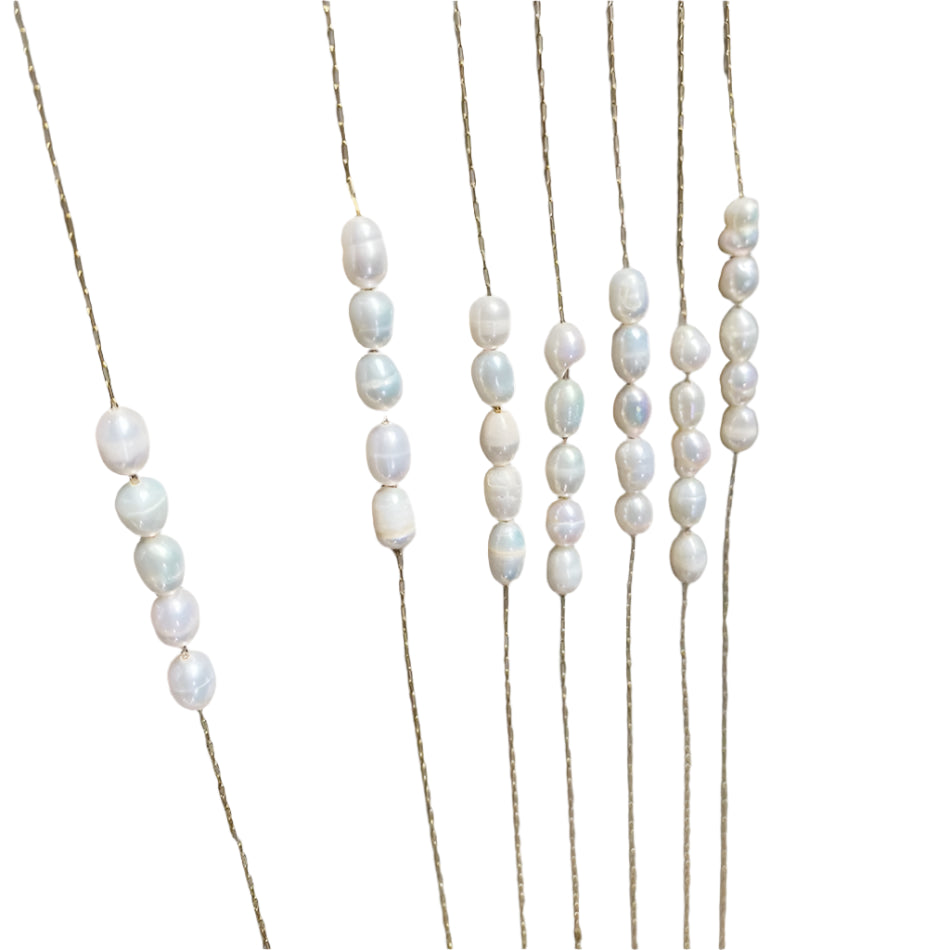 Hot Simple Create Pearls Choker Necklaces