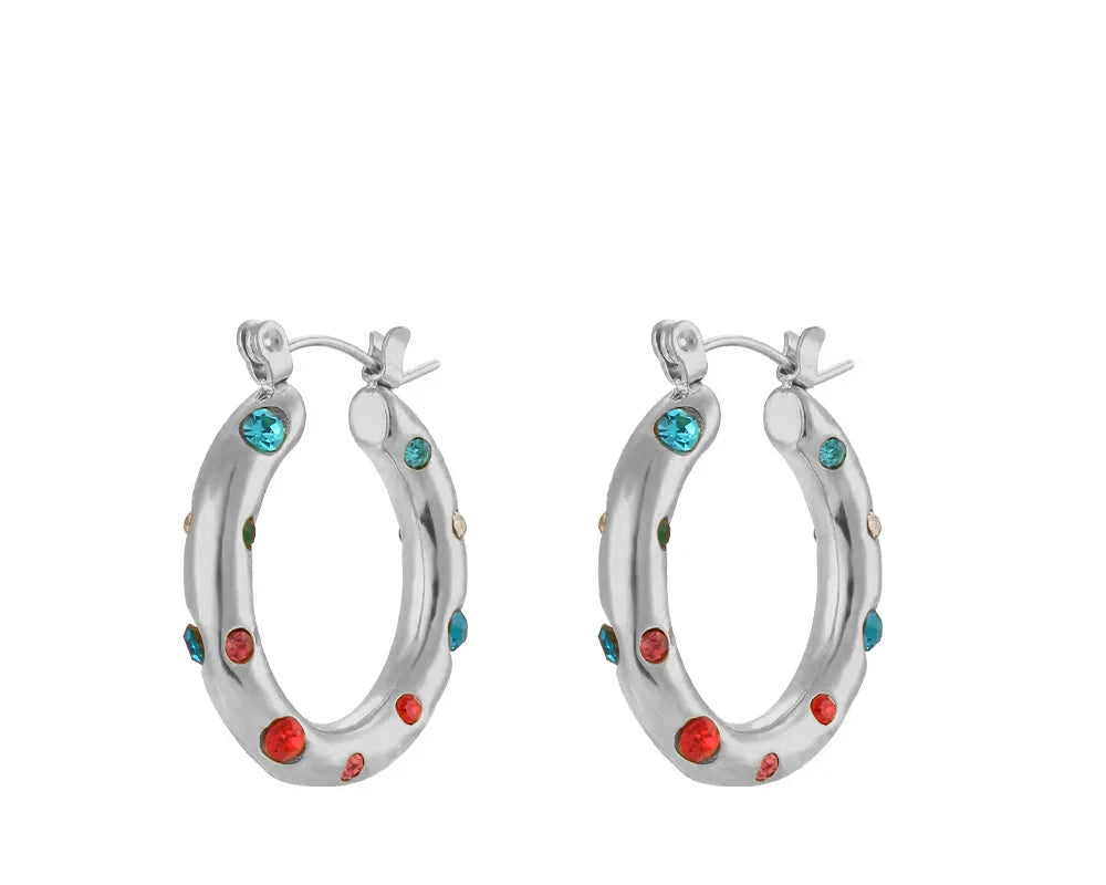 High Grade Rhinestone Earrings