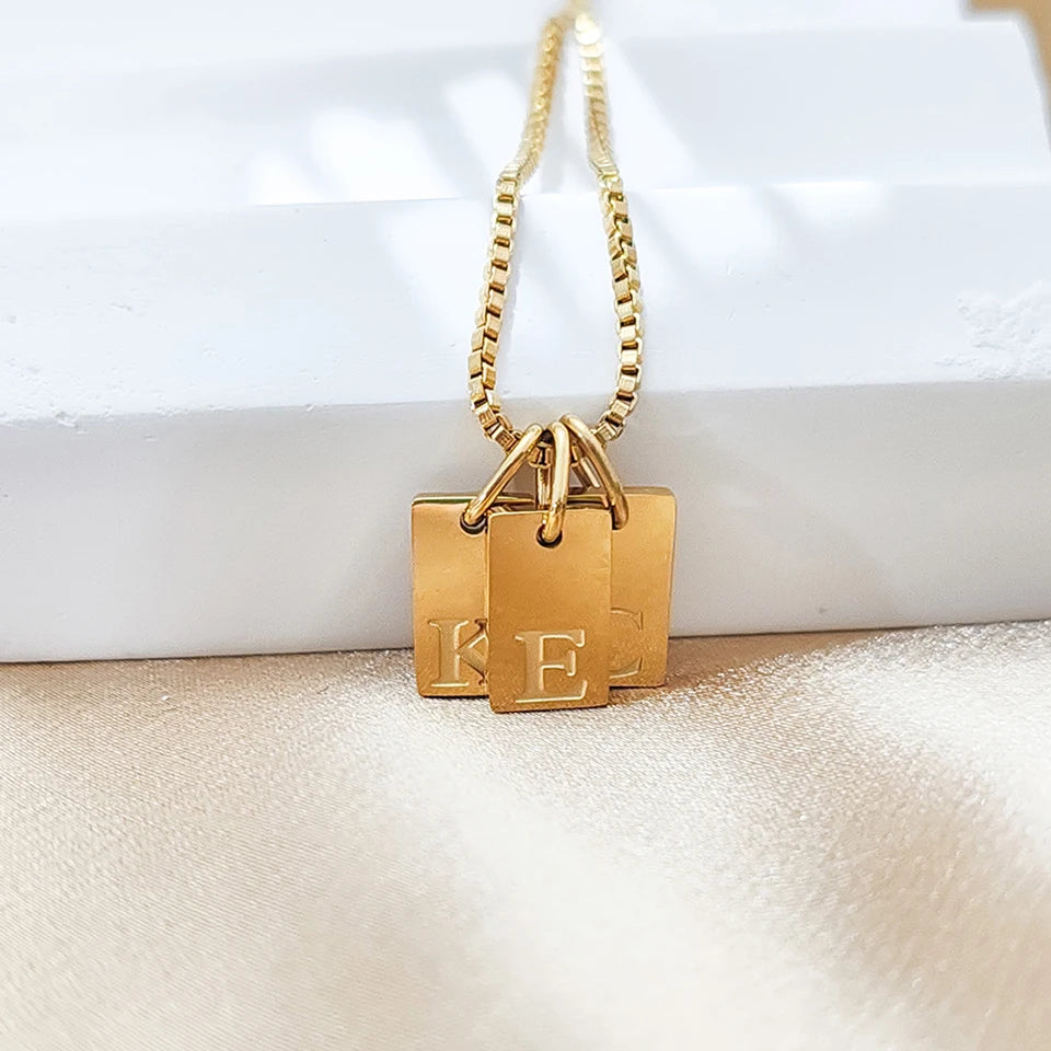 Initial Letter Name  Necklace