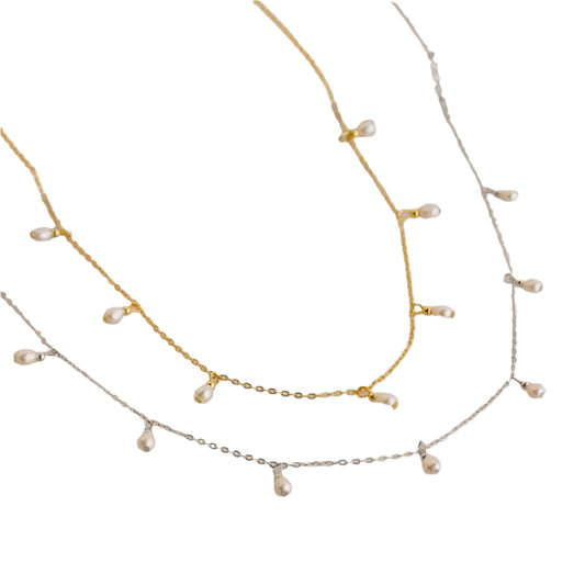 New Pearl Pendant Necklace