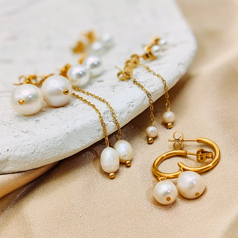 Freshwater Pearl Earrings