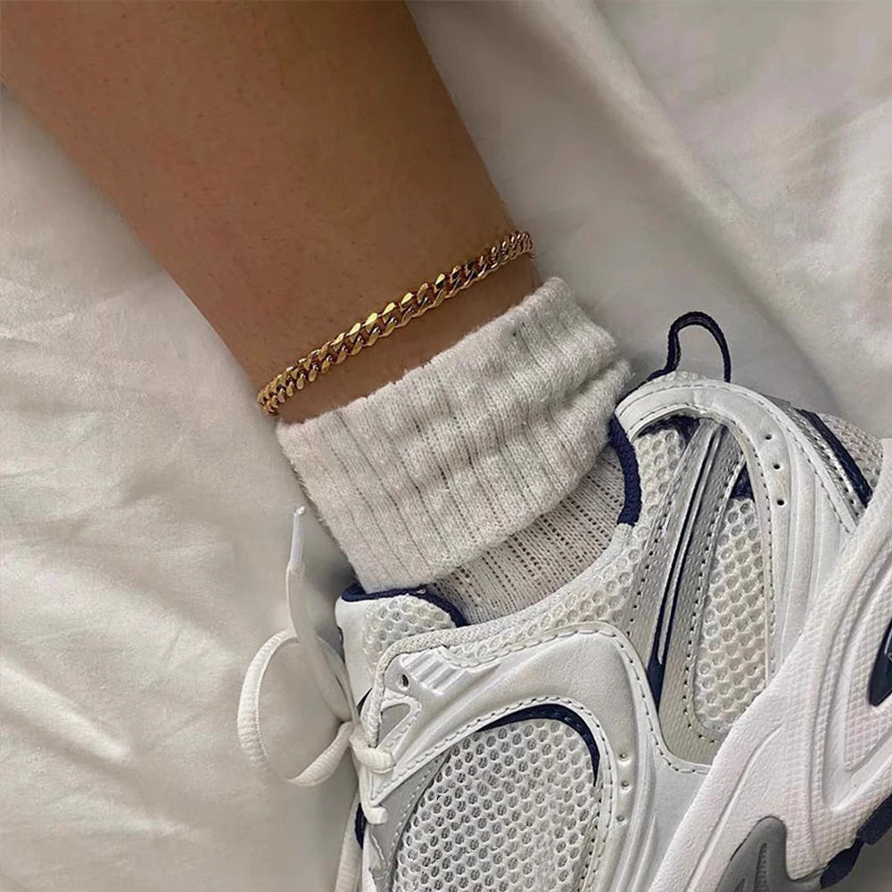 Cuban Chain Anklets