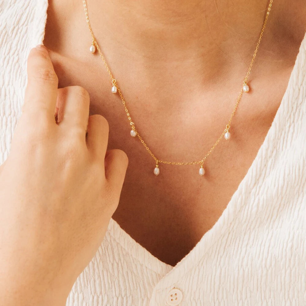 New Pearl Pendant Necklace