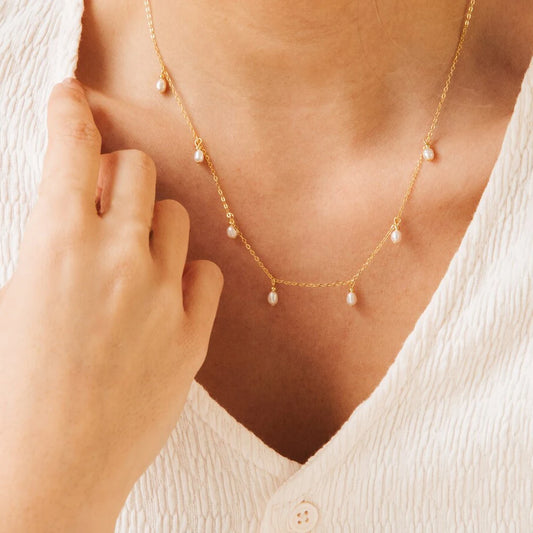 New Pearl Pendant Necklace