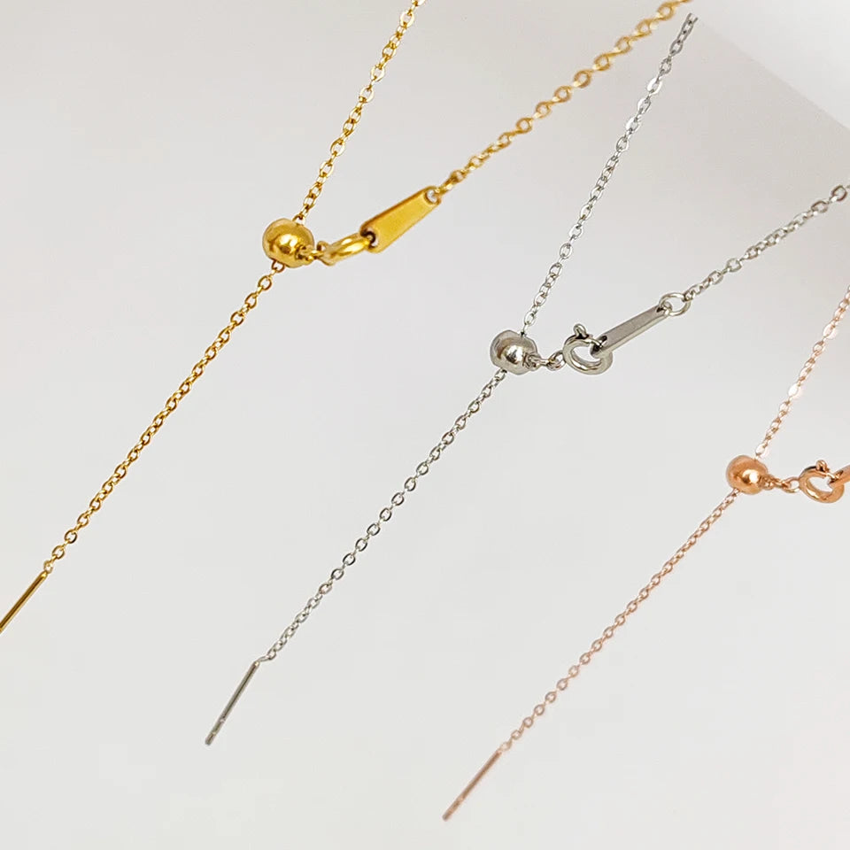 adjustable gold color chain bracelets for women