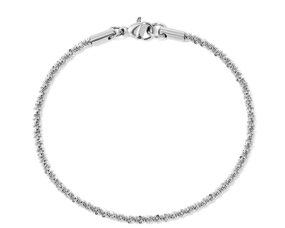 Twist chain Sparkling Rope chain