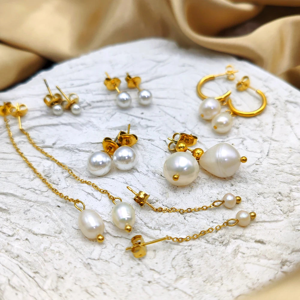 Freshwater Pearl Earrings