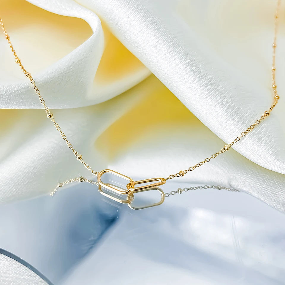 Hot Fashion Link Infinity Necklace