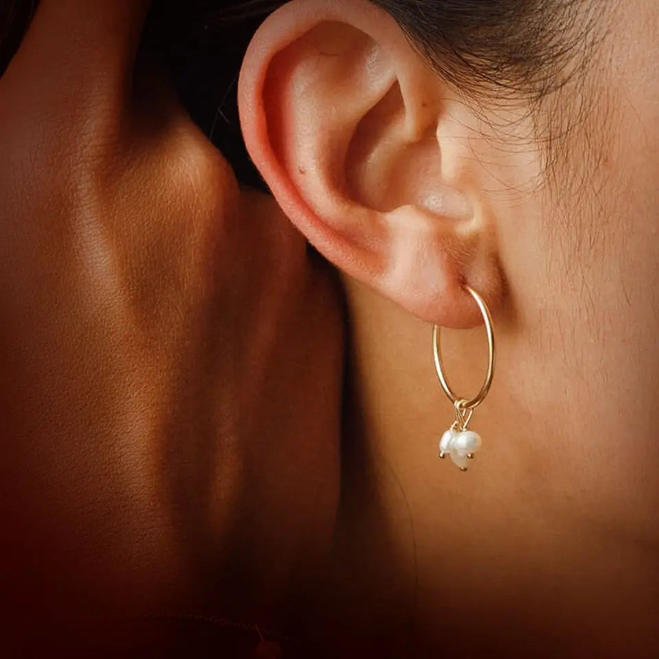 5PCS Freshwater Pearl Earrings
